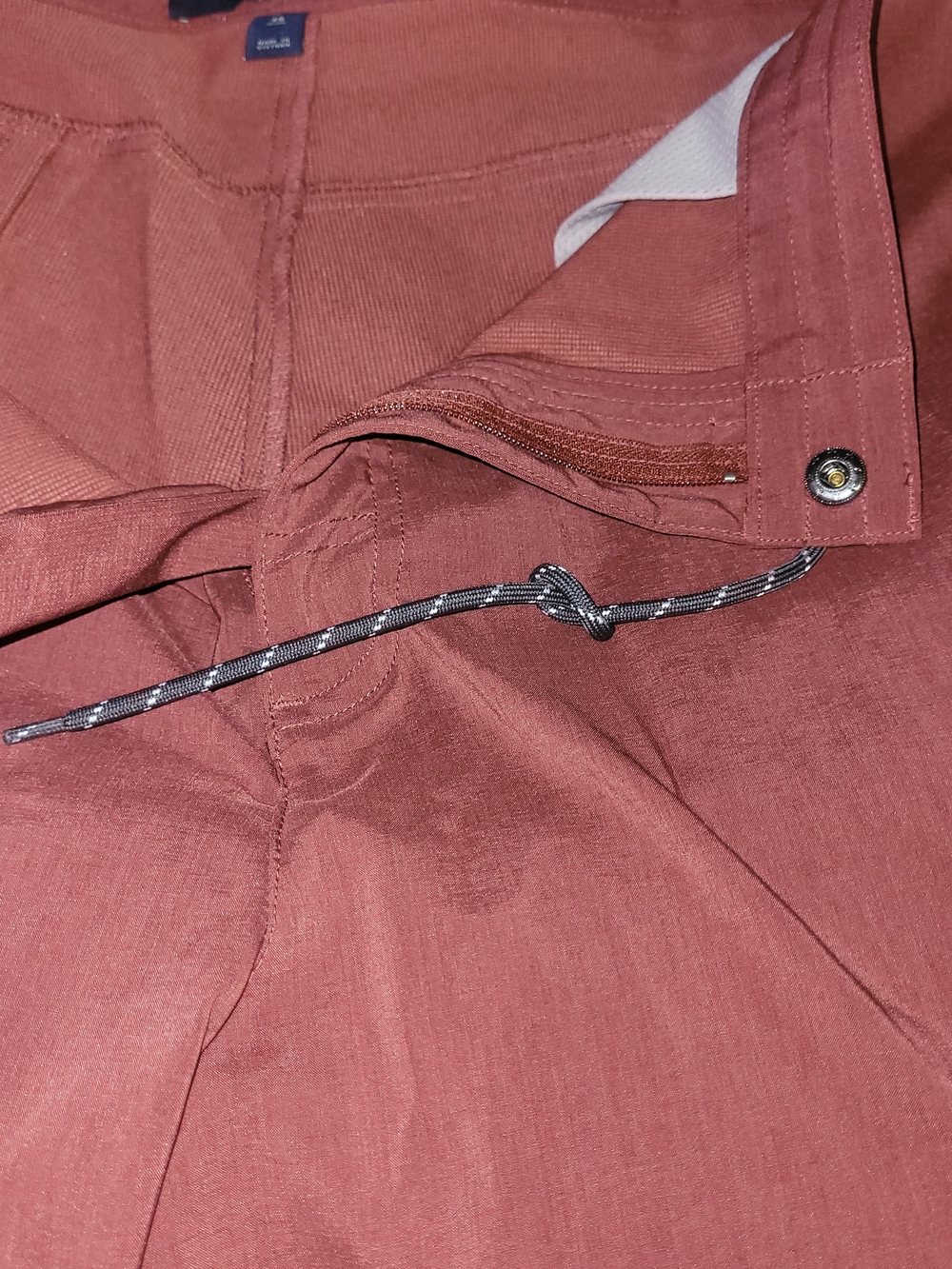 Men's Rust Red Drawstring Swim/Board Shorts - Picture 15 of 15